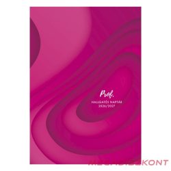   Hallgatói zsebkönyv TOPTIMER Prof papírborító A/5 heti 150x210 mm Pink 2026-2027