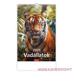 Falinaptár TOPTIMER T094 220x330mm álló Vadállatok 2025.