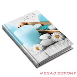   Zsebnaptár REALSYSTEM 2 Day B/6 kétnapos álló fehér lapos Meditáció 2025.