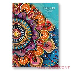   Tanári zsebkönyv TOPTIMER papírborító A/5 heti 145x205 mm Oriental 2025-2026