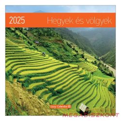   Falinaptár LIZZY CARD 300x600mm álló Hegyek és völgyek 2025.