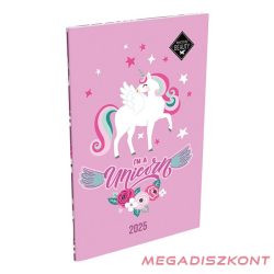   Zsebnaptár LIZZY CARD Magic Beauty A/6 heti papírborítós 2025.