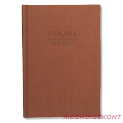   Tanári zsebkönyv PD CALENDAR műbőr A/5 heti barna 2025-2026