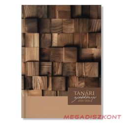   Tanári zsebkönyv PD CALENDAR papírborító A/5 Wood 2025-2026