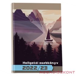   Hallgatói zsebkönyv REALSYSTEM papírborító A/5 heti nature 2022-2023