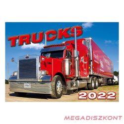 Falinaptár TOPTIMER T092 450x315mm fekvő Trucks 2022.