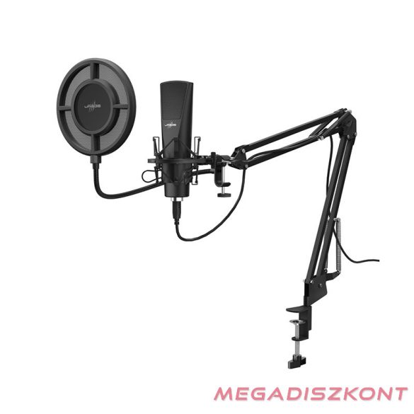 Mikrofon URAGE Stream 800HD USB asztali állvánnyal fekete