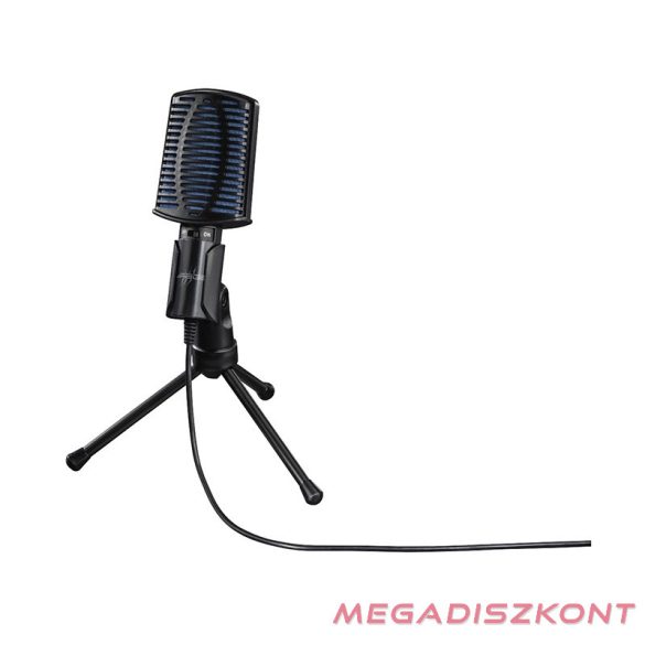 Mikrofon URAGE XStr3am Essential USB asztali állvánnyal fekete