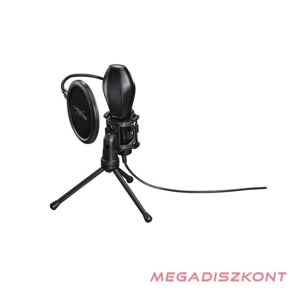 Mikrofon URAGE XStr3am Evolution USB asztali állvánnyal fekete
