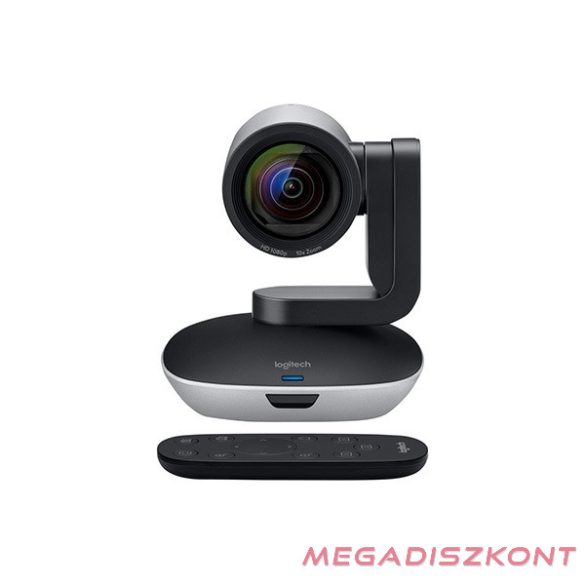 Webkamera LOGITECH PTZ PRO 2 USB 1080p fekete/ezüst