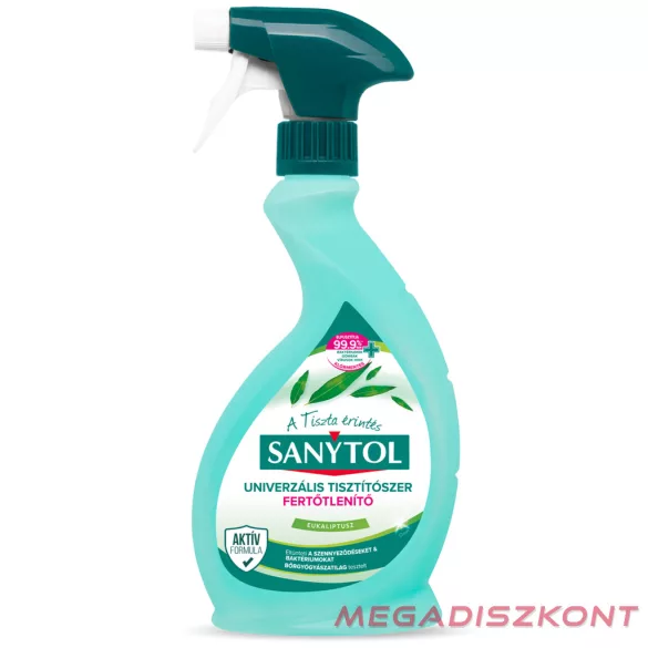 Sanytol fertőtlenítő tisztítószer 500 ml - univerzális eukaliptusz illattal (12 