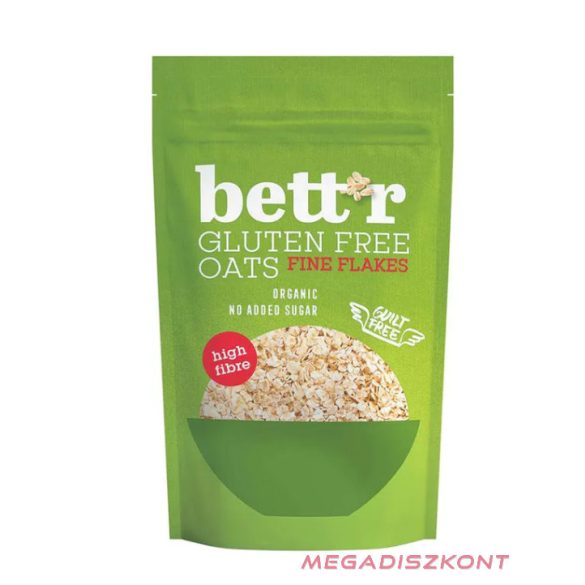 Bett'r Bio Instant Zabpehely Gluténmentes 300g (6 db/#)