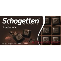 Schogetten csokoládé 100g - Étcsokoládé (15 db/#)