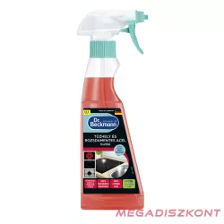   Dr. Beckmann Tűzhely és rozsdamentes acél intenzív tisztító 250ml (6 db/#)