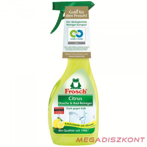 Frosch Fürdőszoba tisztító spray citrom 500ml (8 db/#)