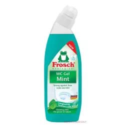 Frosch WC tisztító gél 750ml - Menta (10 db/#)