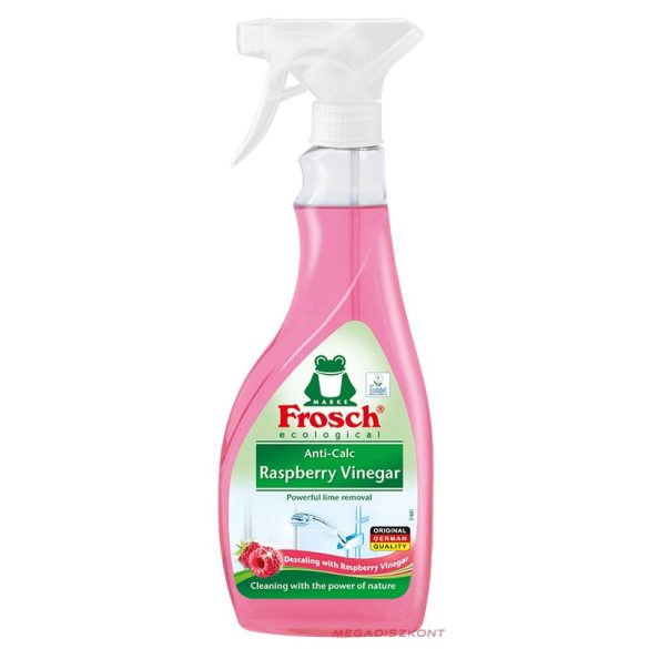 Frosch Vízkőoldó spray málnaecettel 500ml (8 db/#)