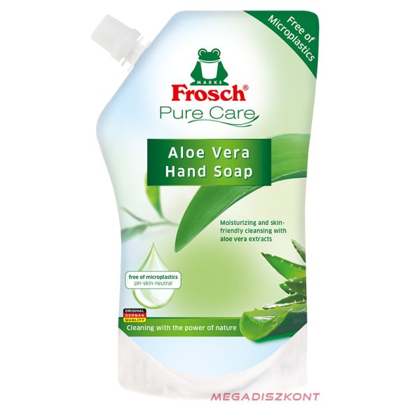 Frosch Folyékony szappan utántöltő 500ml - Aloe Vera (6 db/#)