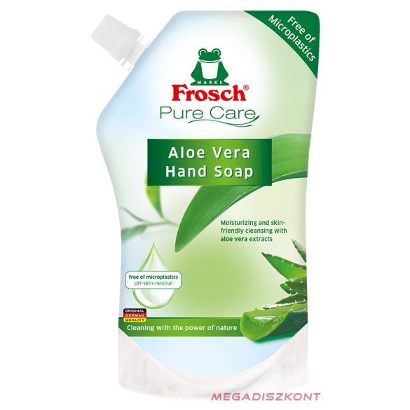 Frosch Folyékony szappan utántöltő 500ml - Aloe Vera (6 db/#)