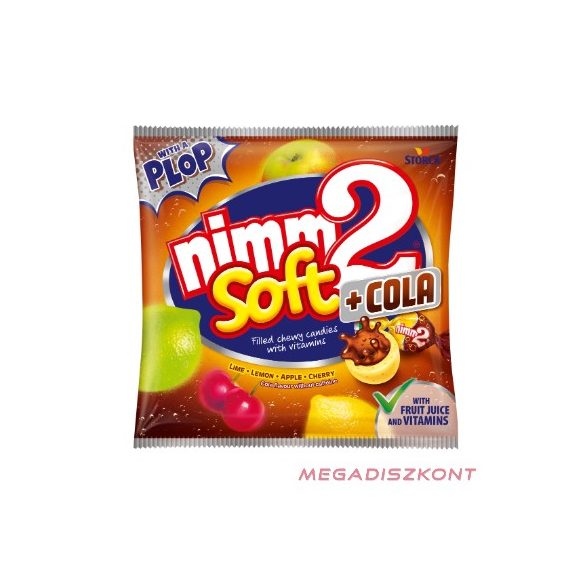 nimm2 Soft 90g - Cola puhacukorka vitaminokkal (18 db/#)