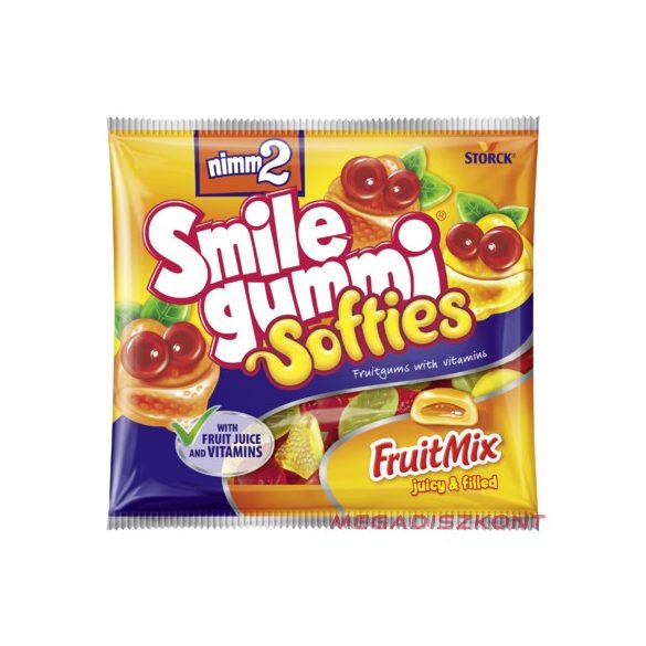 nimm2 Smilegummi Softies 90g - Fruit mix (18 db/#)