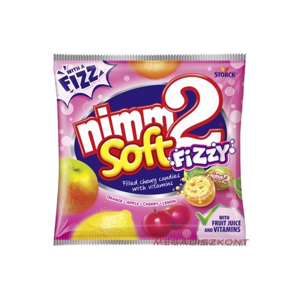 nimm2 Soft 90g - Fizzy - töltött olvadós cukorka vitaminokkal (18 db/#)