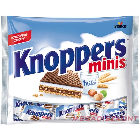 Knoppers Minis 200g (12 db/#)