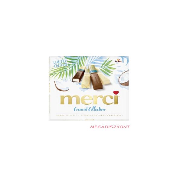 Merci desszert Coconut Collection 250g