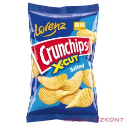 Lorenz Crunchips X-cut 75g - sós (12 db/#)