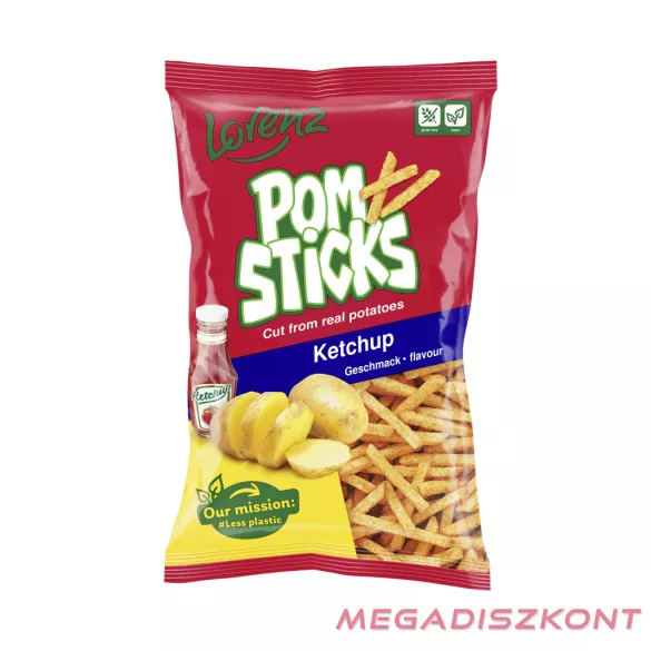 Lorenz Pomsticks burgonyapálcika 85g -  Ketchup (21 db/#)