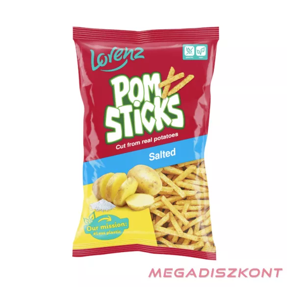 Lorenz Pomsticks burgonyapálcika 85g - Salted (21 db/#)