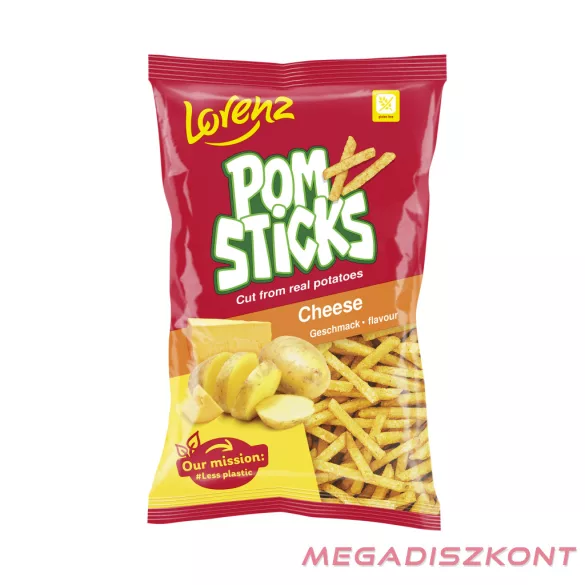 Lorenz Pomsticks burgonyapálcika 85g -  Cheese (21 db/#)