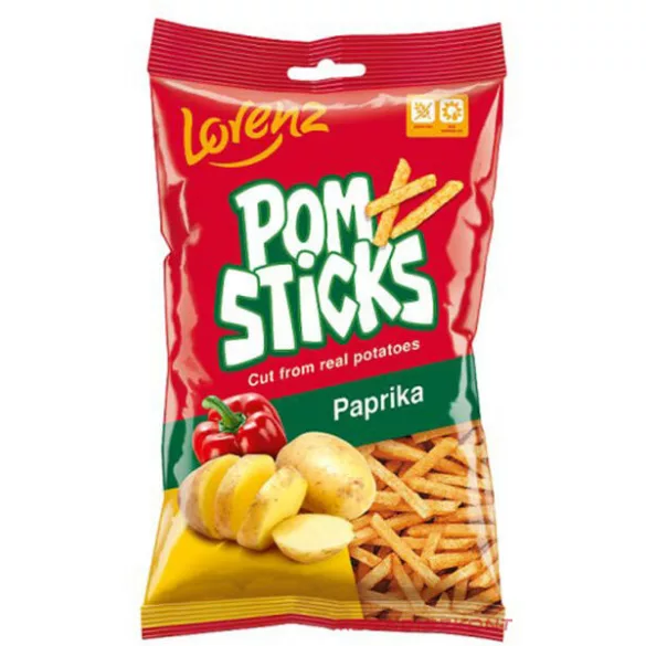 Lorenz Pomsticks burgonyapálcika 85g -  Paprika (21 db/#)
