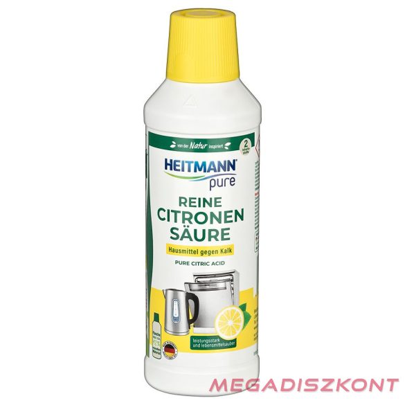 HEITMANN Pure Citromsavas vízkőoldó folyadék 500ml (4 db/#)