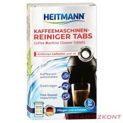 HEITMANN Kávégép tisztító tabletta 10 db (6 db/#)