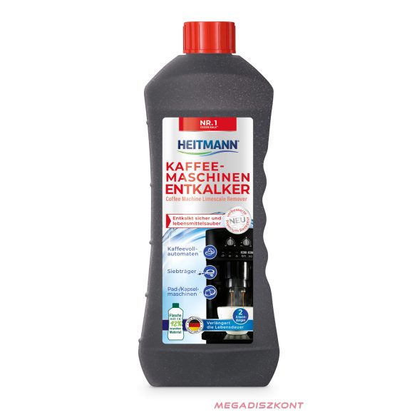 HEITMANN Kávégép vízkőmentesítő 250ml (6 db/#)