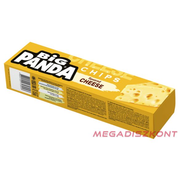 Big PANDA XXLONG Chips 50g - CHEESE (25 db/#)