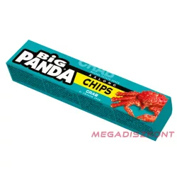 Big PANDA XXLONG Chips 50g - CRAB (25 db/#)