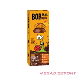   Bob Snail Gyümölcs snack 30g - tejcsokoládéban mangó (24 db/#)