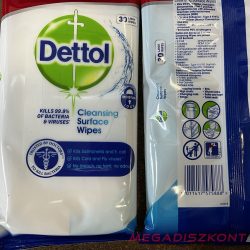 Dettol törlőkendő 30 db - Cleansing Surface