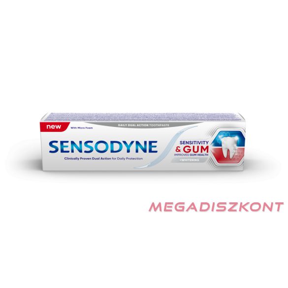 SENSODYNE fogkrém 75 ml - Sensitivity&Gum Whitening