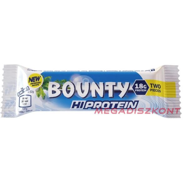 Bounty Hi Protein szelet 52 g (12 db/#)