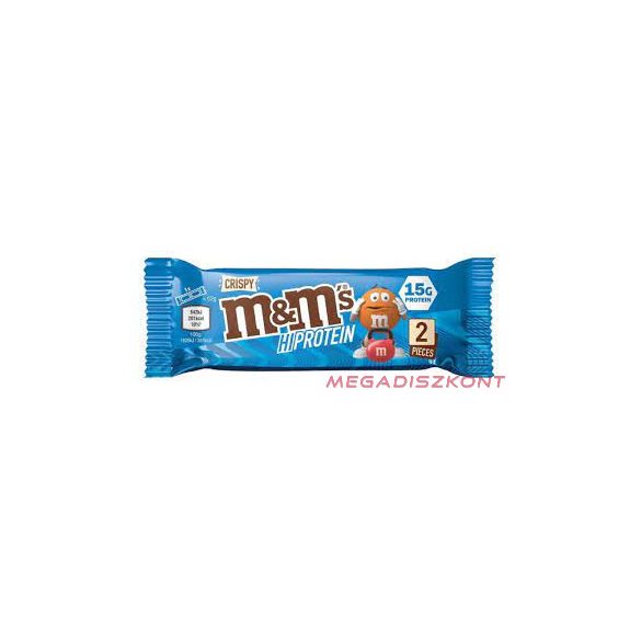 M&M's Hi protein szelet 52g ropogós (12 db/#)