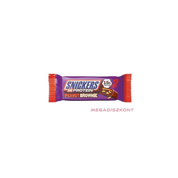 Snickers Hi Protein Peanut Brownie 50g (12 db/#)
