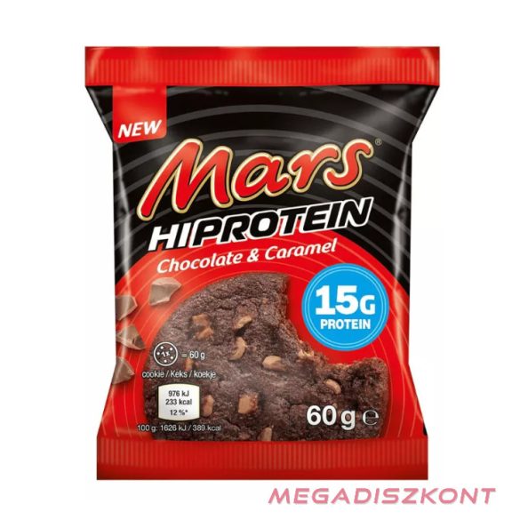 MARS Hi Protein süti 60g - csokis karamellás (12 db/#)