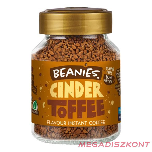 Beanies instant kávé 50g - Cinder Toffee