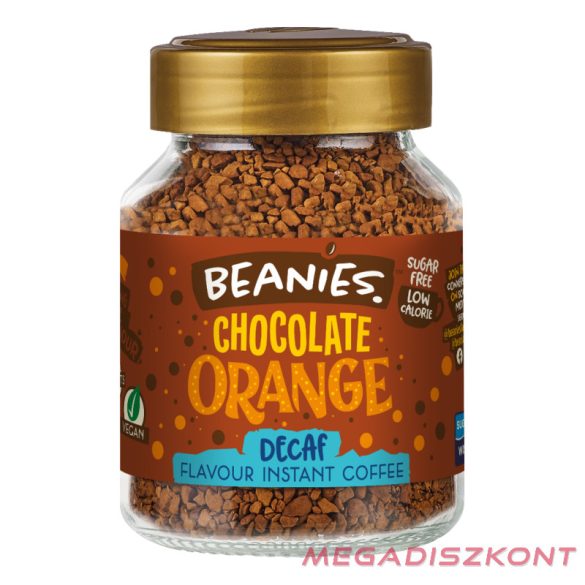 Beanies instant kávé 50g - Koffeinmentes Narancsos csokoládé