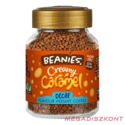 Beanies instant kávé 50g - Koffeinmentes Creamy Caramel
