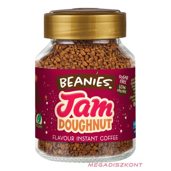 Beanies instant kávé 50g - Jam Doughnut Lekváros fánk