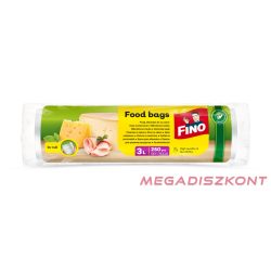  FINO Hűtő-és uzsonnatasak, 3L, 50 tasak, 25x32cm (50 db/#)